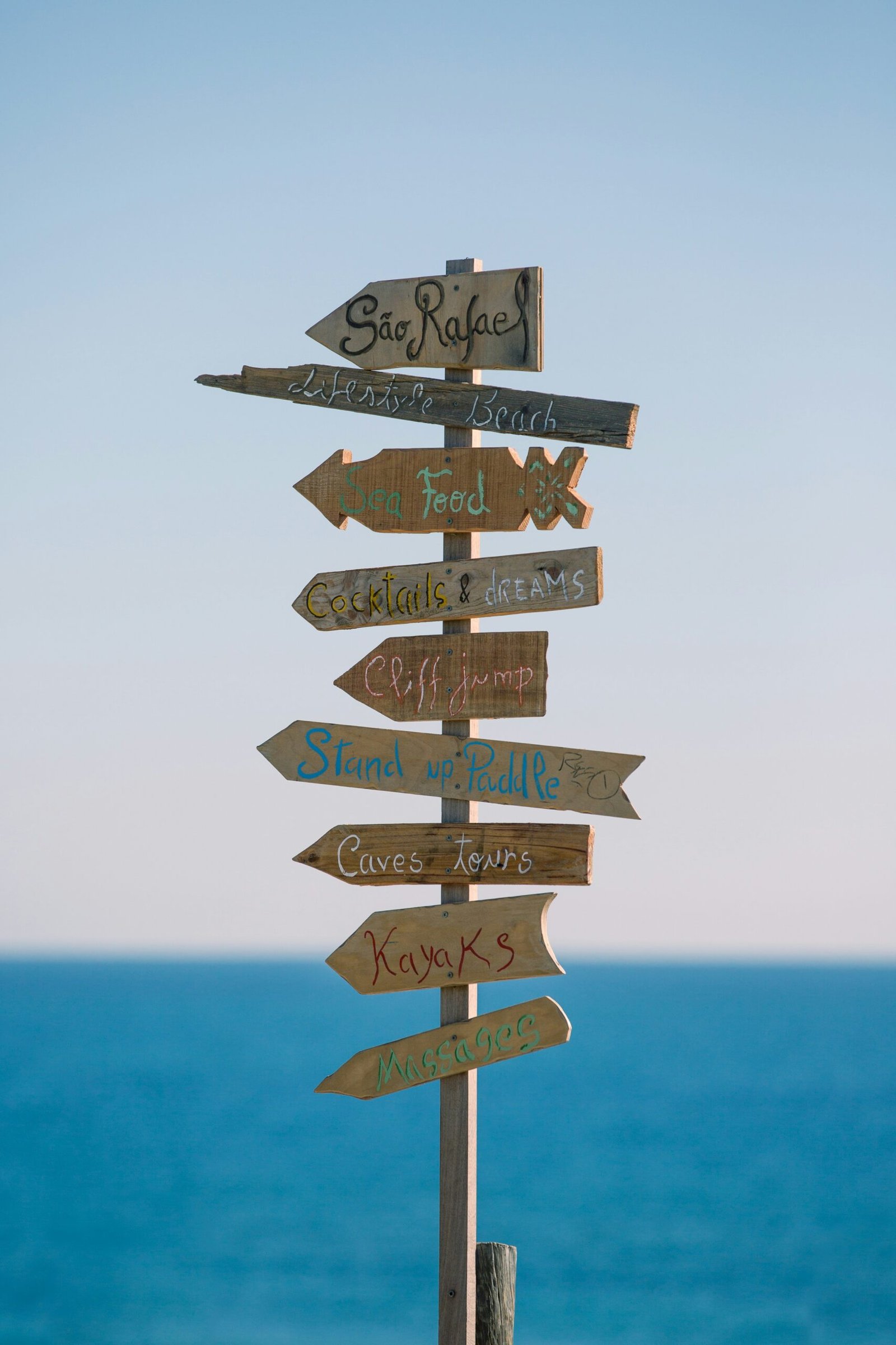 Signs At The Beach